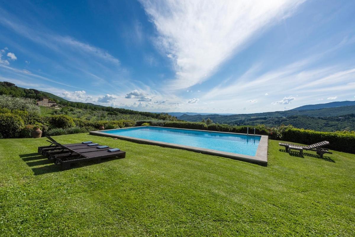 Villa Riflessi Di Fiesole - Piscina - Vista Firenze Екстериор снимка