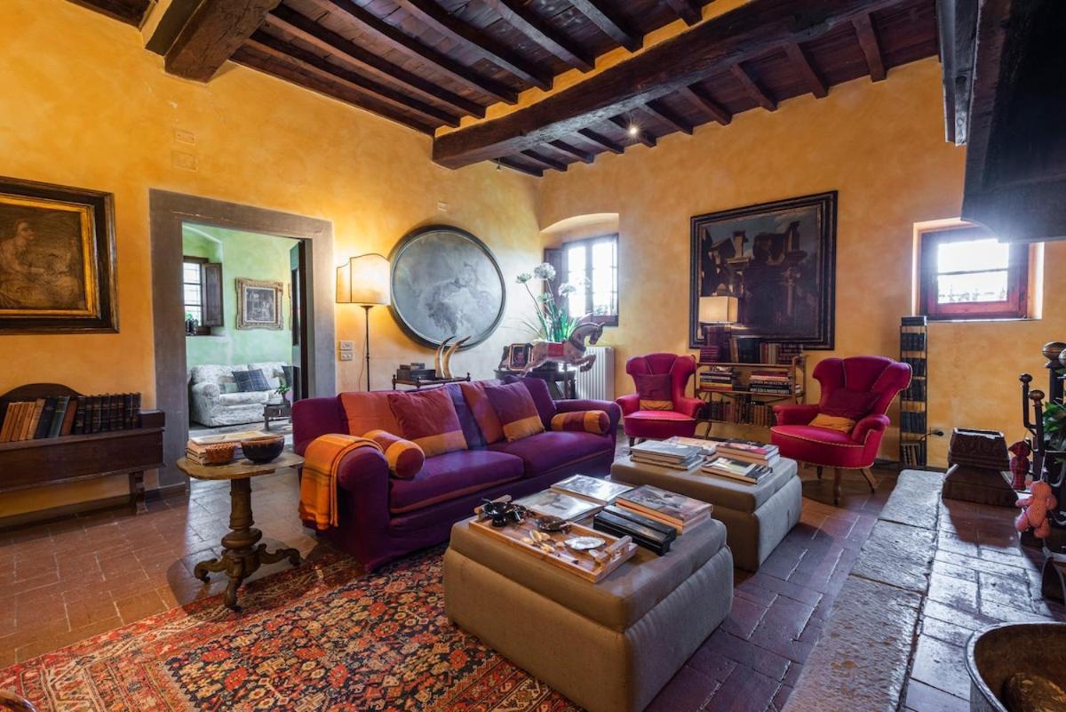 Villa Riflessi Di Fiesole - Piscina - Vista Firenze Екстериор снимка